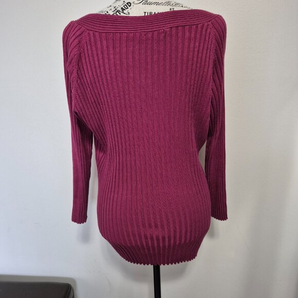 Ribbed Knit Sweater - Picture 4 of 9